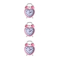 thumbnail image 3 of Naiovety Corazón Campana Despertador Luz Nocturna Relojes Digitales Chicas Retro Type2 NO2, 3 of 6