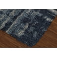 thumbnail image 2 of Dalyn Arturro Shag Area Rug AT11 At11 Navy Navy Faded Rippled 7' 10" x 10' 7" Rectangle, 2 of 3