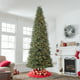 Holiday Time Pre-Lit Rockford Sure-Lit Pole Slim Pine Artificial ...