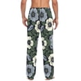 thumbnail image 4 of FORMRS Mens Pajama Pants with Pockets Sleepwear Lounge Bottoms Sizes S-2XL, Dark Floral, 4 of 7
