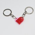 thumbnail image 1 of Cute Love Heart- Brick Keychain For Elements Key Ring Jewelry, 1 of 3