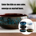 thumbnail image 3 of Misright Large Diameter Glazed Ceramic Vase Water Plant Bowl for Indoor Water Gardening, 3 of 14