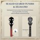 thumbnail image 4 of Banjo AKLOT de tamaño completo con 5 cuerdas con cabeza Remo de 38 pulgadas con kit, 4 of 9