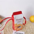 thumbnail image 4 of Bolsa cruzados creativos, caja de leche de plátano, de mensajero, estampado de dibujos animados para mujer Ndcxsfigh Para Estrenar, 4 of 9