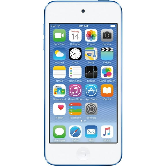 Restored Apple iPod Touch 6th Generation 16GB Blue 3A650LL/A (Refurbished)