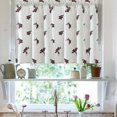 thumbnail image 4 of 1Pc Curtain Floral Curtains Kitchen Coffee Curtains Bedroom Rod Curtains Lace Short Curtains Lace Curtains 54 X 24 Inch 1 Panels, 4 of 9