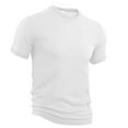thumbnail image 4 of T-Shirts for Men Athletic Gym Running Active Tees Crewneck Short Sleeve Solid Color Breathable Tops, 4 of 4
