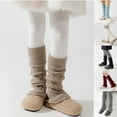 thumbnail image 4 of Girls Sparkly Leg Warmer Brilliant Pattern Stackable Socks Comfortable Stretchy Designing for School Party Daily Use, 4 of 9