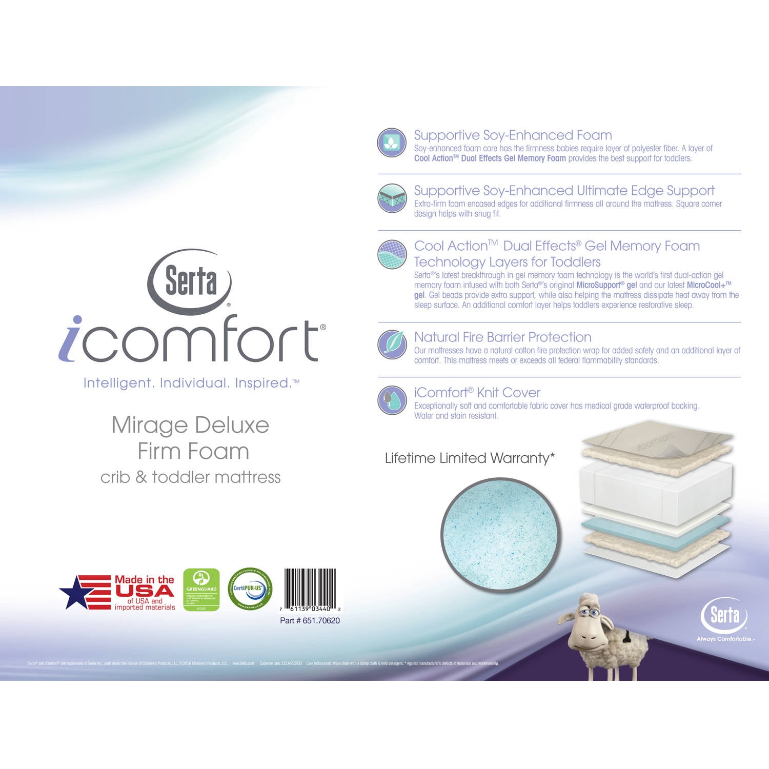 icomfort crib mattress