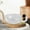 A, variant on Vaidha 210ml Glass Teapot with Cup | Individual Tea Brewing Set | Modern Clear Teapot for Herbal Green & Black Tea | Practical Family Tea Making Accessory