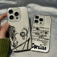 thumbnail image 3 of Anime Hot C-Coraline New Phone Case For iPhone 16 15 14 13 12 11 Mini Pro Max X XR XSMax 7 8 Plus SE20 Transparent Cover T-208G240826TD5 iPhone 12 Mini, 3 of 7
