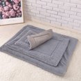 thumbnail image 2 of Kkkded Pets Dog Crate Pad Waterproof Dog Bed Mat Ultra Soft Pet Bed with Removable Washable Cover Anti-Slip Bottom Memory Foam Kennel Pad for Dogs Cat Puppy, 2 of 8