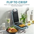 thumbnail image 5 of Aroma® Swap & Flip Waffle Maker  (AWM-1220BL), New, 5 of 9