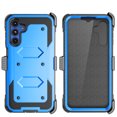 thumbnail image 4 of Takfox Case for Samsung Galaxy A15 5G Case with Built in Screen Protector Hybrid Cover with Kickstand Phone Belt Clip Holster - Blue, 4 of 7
