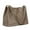 Khaki, variant on Kattee Leather Tote Bags for Women, Casual Shoulder Hobo Purses and Handbags, Top Magnetic Snap Closure