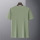 thumbnail image 5 of pstuiky Camisas casuales de manga corta para hombre, Jersey deportivo de manga corta para hombre, de color liso, con canalé y alta elasticidad, cuello redondo, para fitness y musculación xl, 5 of 8