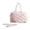Pink, variant on Tennis Duffle Bag With Racket Pocket Large Capacity Tennis Sports Bag Adjustable Shoulder Strap Gym Bag For Training Daily(Black-48Cm)