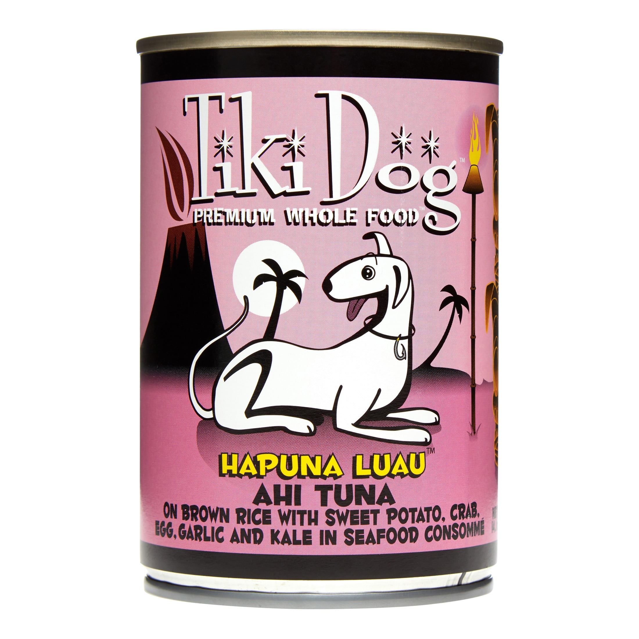 Tiki Dog Hapuna Luau Ahi Tuna Wet Dog Food, 14.1 oz