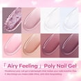 thumbnail image 4 of Kit de gel de uñas Poly Modelones 8 Rosy Pink con lámpara LED de 48 W, 4 of 9