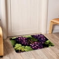 thumbnail image 6 of Grape Polyester Indoor Mat Non-Slip Area Rug Chair Rugs Machine Washable, 6 of 6