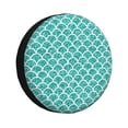 thumbnail image 1 of Balery Aquamarine Glitter1 Cubiertas para Neumáticos - Protector Resistente para Neumáticos de Camioneta, SUV, Remolque, Camper y RV-14 inch, 1 of 6