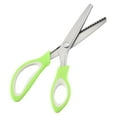 thumbnail image 1 of Mechanic Set, Lace Scissors Handmade Tooth Cloth Scissors Triangle Tooth Cloth Scissors Dog Tooth Scissors Cloth Art Pattern Serrated Scissors, Trim Tool, 1 of 6