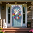 thumbnail image 6 of HongHeng Clearance Under $2.00 Easter Door Curtain Suitable for Large Party Supplies Room Garden Wall Decoration Holiday Decoration Background, 6 of 6