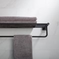 thumbnail image 7 of KRAUS Ventus Bathroom Shelf with Towel Bar, Matte Black Finish, 7 of 7
