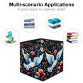 thumbnail image 2 of Peace Dove Foldable Toy Box with Handle, 10.8"x10.5"x10.6", Large Capacity Storage Bins, Storage Cubes, Storage Baskets, 2 of 6