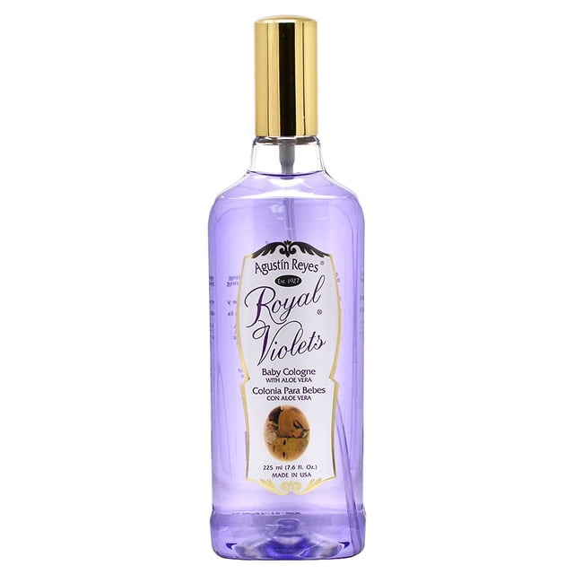 Colonia para bebé Royal Violets Aloe Vera 225 ml en spray
