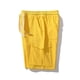 thumbnail image 4 of Pantalones Cortos de Cinturón de Vuelta Ropa de Trabajo de Tamaño Grande Todo Algodón Bolsillo Múltiple Fitting Suelto Deportes Casuales Capris, 4 of 7