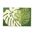 thumbnail image 2 of Bath Mats for Bathroom, Green Leaf Non Slip Bathroom Rug, Cute Small Washable Bath Rug Floor Door Mat for Indoor Shower Bathtub Decor, 2 of 7