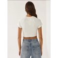 thumbnail image 4 of Ruched Detail Crop Top, 4 of 5