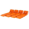 thumbnail image 5 of (8 Pack) Interlocking Tire Skates for Tow Truck Wrecker Rollback Carrier Safety Orange, 5 of 9