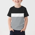 thumbnail image 2 of T-Shirt pour Enfants, Manches Courtes à Col Rond avec Motif Imprimé, Haut de Sport Décontracté pour Garçons et Filles 2-13 Ans, 2 of 6