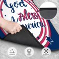 thumbnail image 3 of Wukai God Bless America Patriotic Star Print Car Foot Mat Set of 4 Pieces, Anti-Slip Neoprene Auto Floor Mats Carpet, Universal Fit Automotive Floor Foot Mats Set for SUV, Van, Trucks, 3 of 6