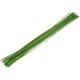 thumbnail image 1 of Alambre floral verde de calibre 24 Alambres de tallo floral envueltos en papel verde para manualidades 16 pulgadas, 50/paquete, 1 of 3