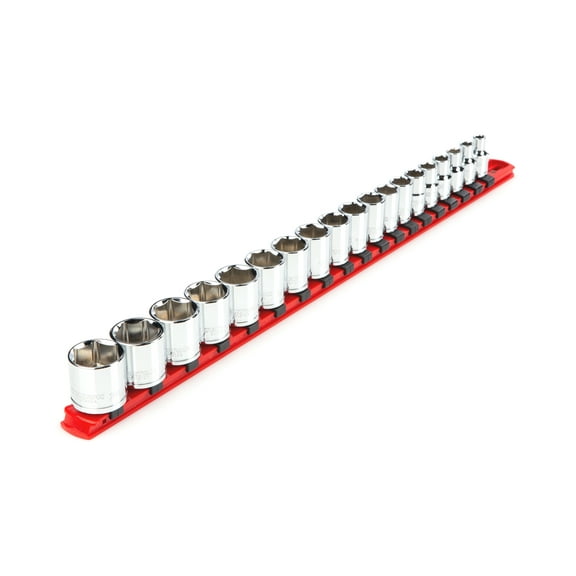 TEKTON 3/8 Inch Drive 6-Point Socket Set, 19-Piece (6-24 mm) | SHD91110