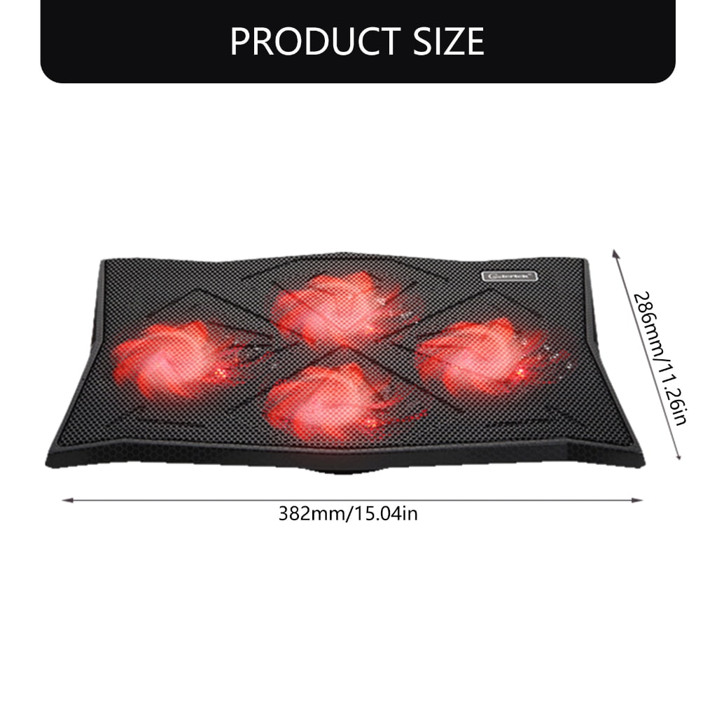 Zeiwohndc Gaming Laptop Coolers Laptop Fan Cooling Stand Quiet Cooling Fan for Laptop
