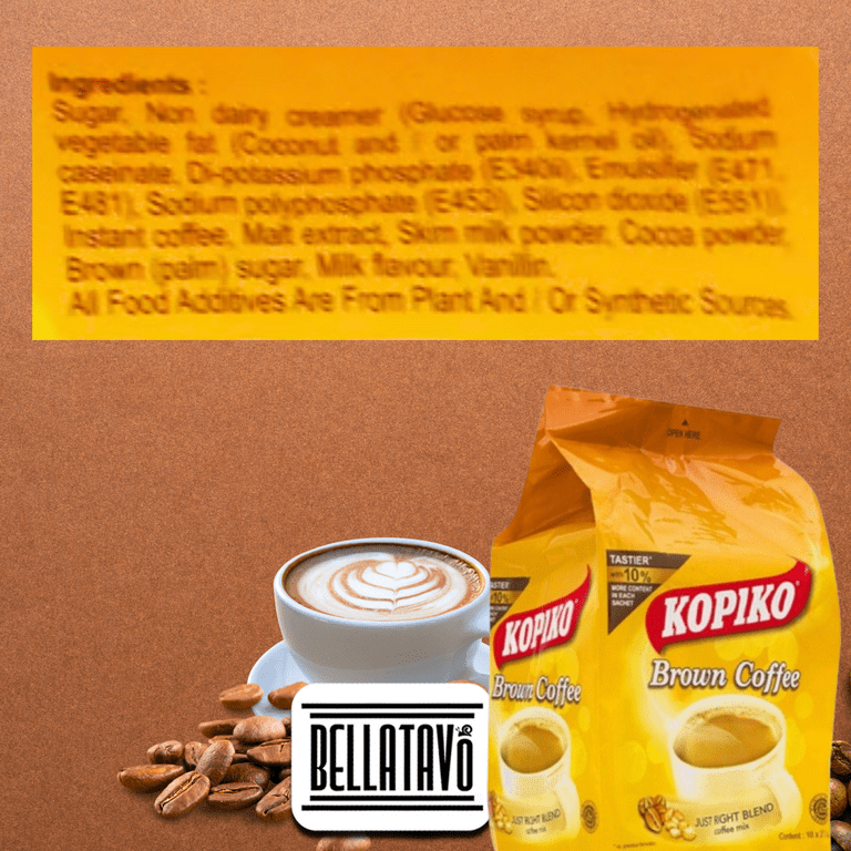 Kopiko Instant Brown Coffee Mix (30 Sachets X 0.88 Oz) 26.5 Oz (750 g) –  CoCo Island Mart