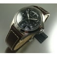 thumbnail image 3 of Hamilton Men's Brown Leather Band Steel Case S. Sapphire Automatic Black Dial Analog Watch H64455533, 3 of 4