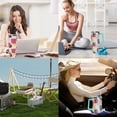 thumbnail image 5 of 30 Oz Tumbler with Handle and Straw Insulated Double Walled Stainless Steel Travel Mug Gift Box Reusable Tumbler Coffee Travel Mug for Office Portable Insulated Beer Cup for Hot & Cold Drinks, 5 of 6