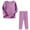Sky Purple, variant on Utoimkio Toddler Baby Boy Girls Solid Color Pajama Set Kids Long Sleeve Pullover Tops & Pjs Pants Set Fall Winter Sleepwear Clothes