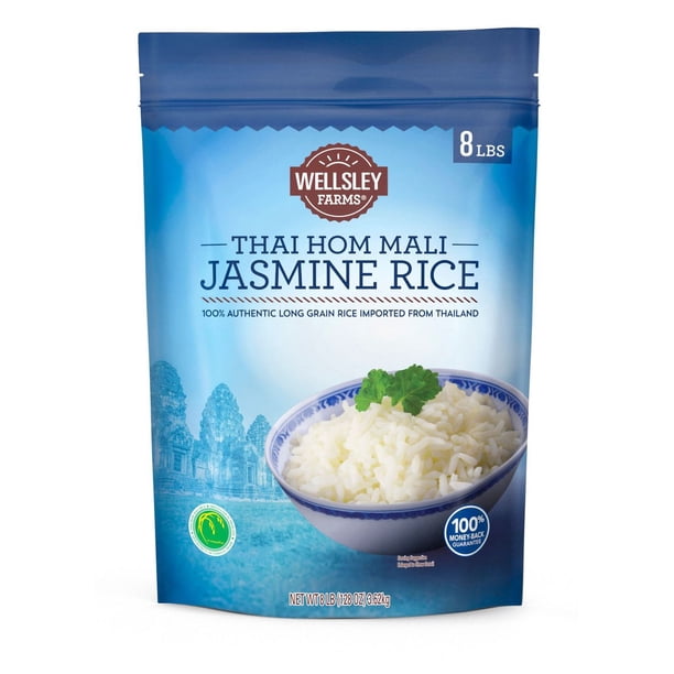 Product of Wellsley Farms Thai Hom Mali Jasmine Rice 8 lbs.