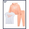 thumbnail image 2 of Clothing Set Reebok Toddler Girls 3 Piece Sweatsuit Size 6, 2 of 7