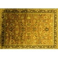 thumbnail image 1 of Ahgly Company Indoor Rectangle Oriental Yellow Industrial Area Rugs, 6' x 9', 1 of 4