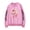 Pink, variant on Ground bound young Flower Merch Neutral fashion trend street long sleeved round neck pullover