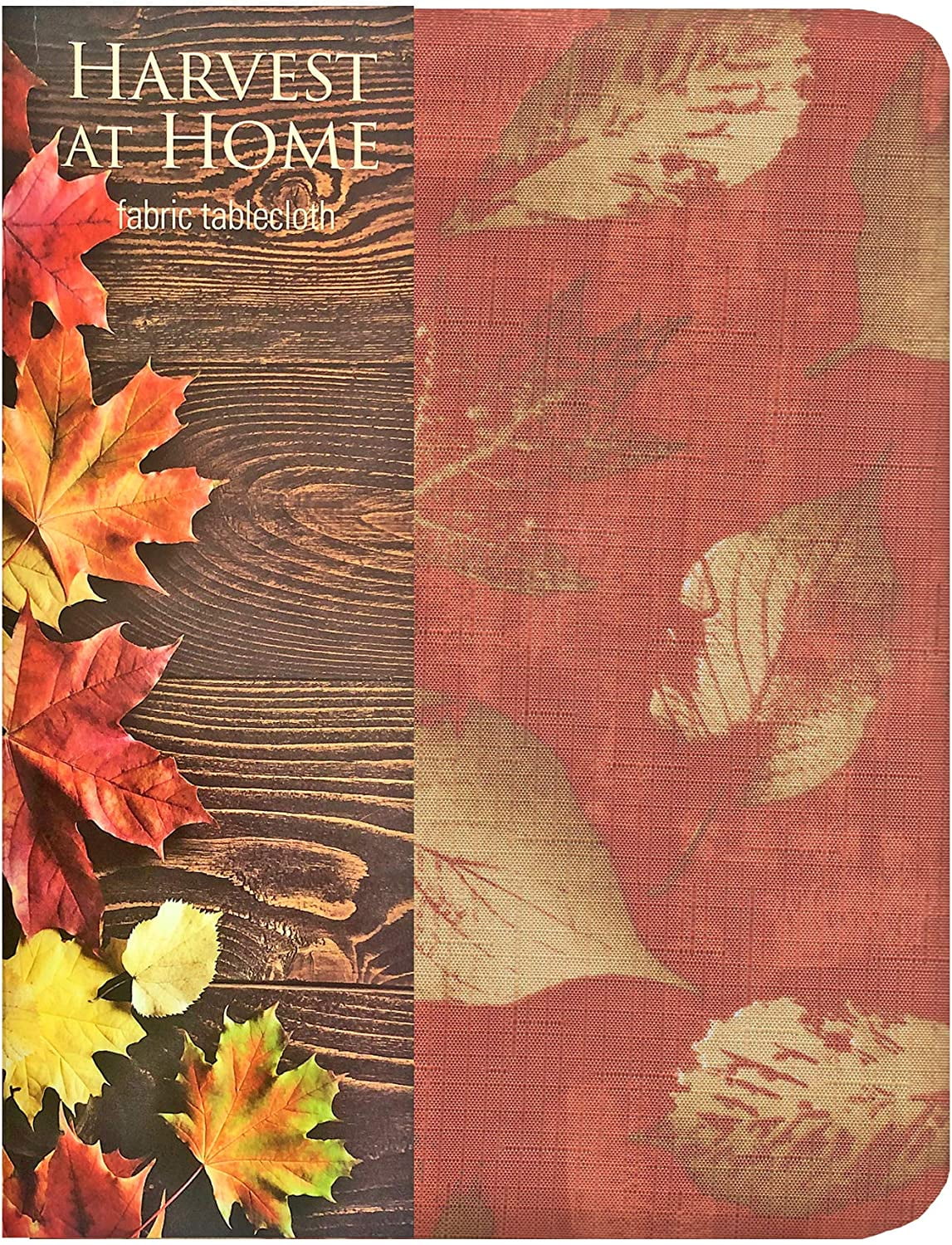 Newbridge Etched Abstract Autumn Leaves Soil Resistant Thanksgiving Napkins, Modern Fall Leaf Easy Care Wrinkle Free Fabric Napkins, Set of 8 Fabric