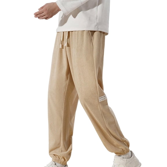 yillto Men's Sweatpants Joggers Pants with Pockets Drawstring Elastic Waist Baggy Fall Winter Pant