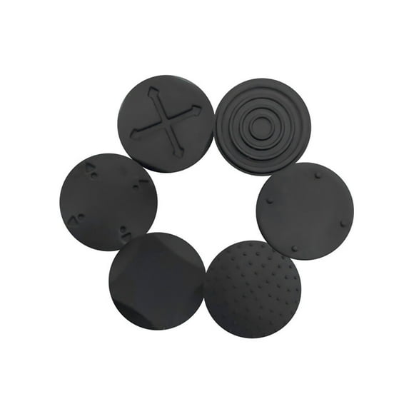 fastboy Pack of 6 Thumbstick Silicone Protector Covers Joystick Caps Game Console Repair Maintenance Spare Parts Replacement for PSVita
